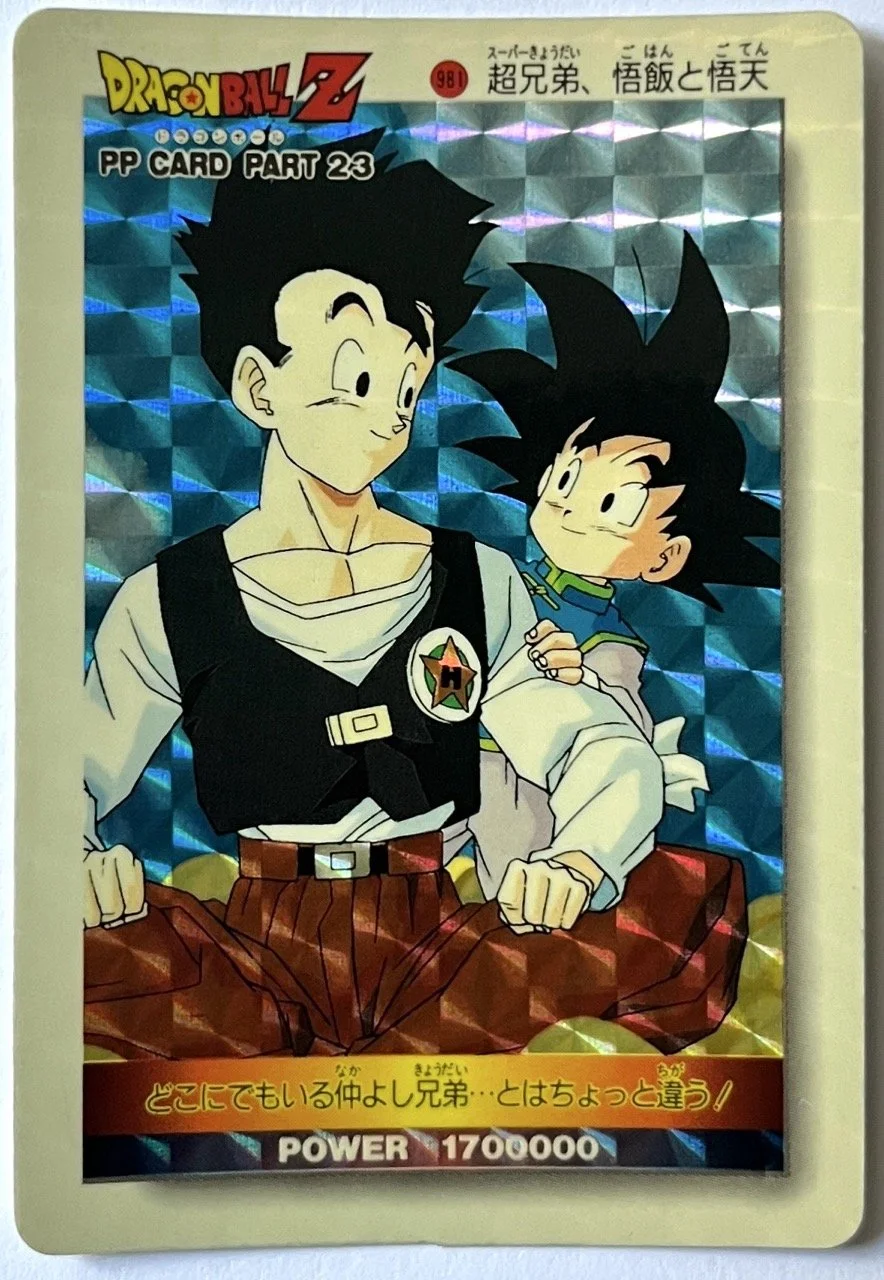 Carte Dragon Ball PP Card 981 (soft)