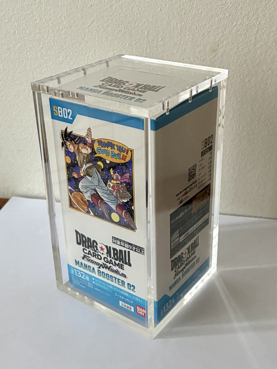 Display Fusion World Manga Booster SB02 avec protection acrylique.jpeg