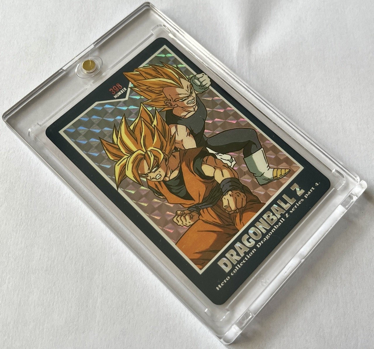 Carte Dragon Ball Hero Collection Part 4 Numéro 398