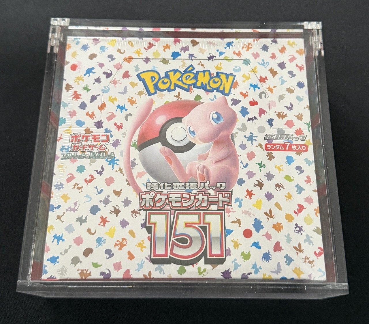 Display JAP Pokemon 151 sv2a in Acrylic case.jpeg