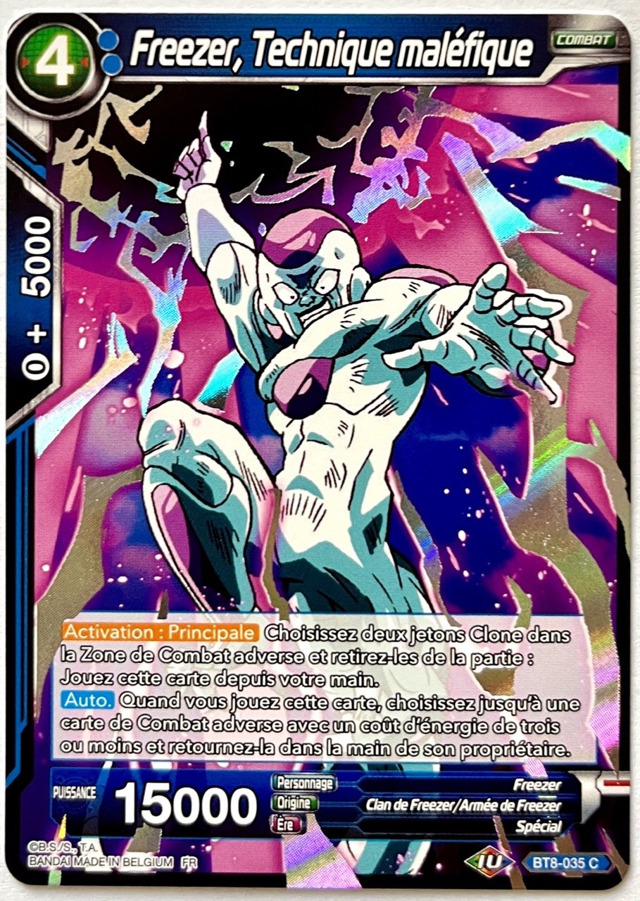 Carte à collectionner Dragon Ball Super Card Game BT8-035 C