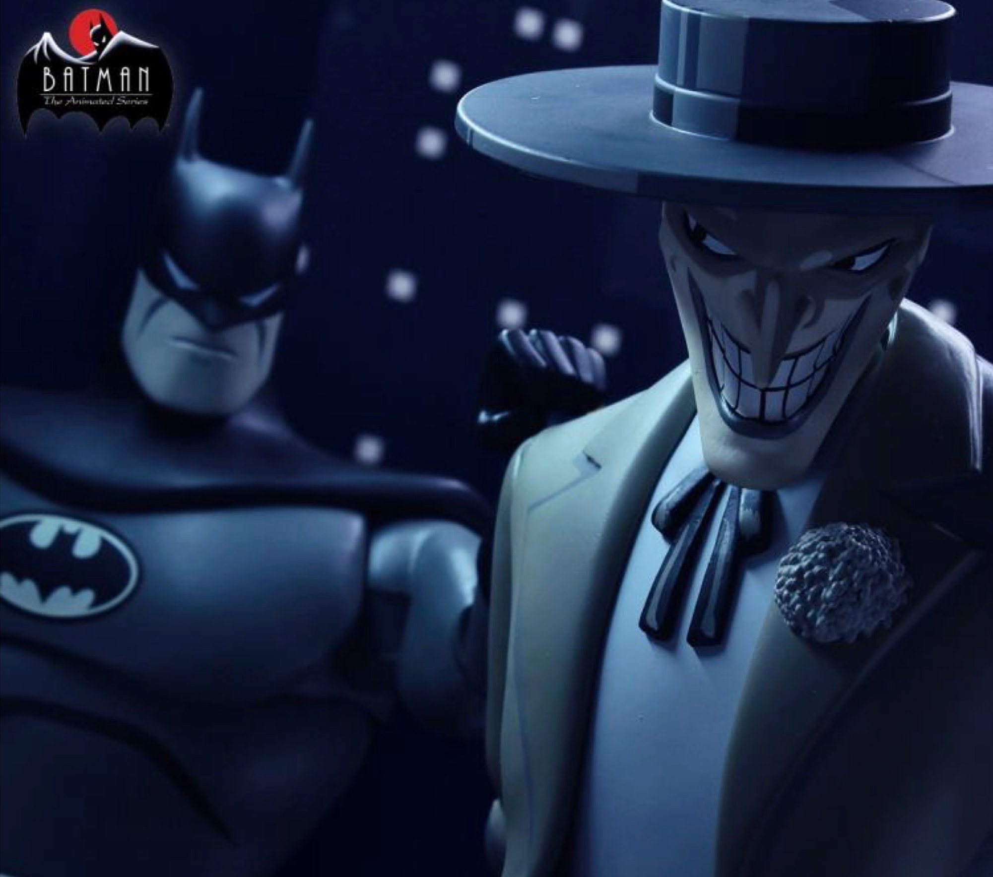 Mondo exclusive Noir Edition Batman and Joker animated series