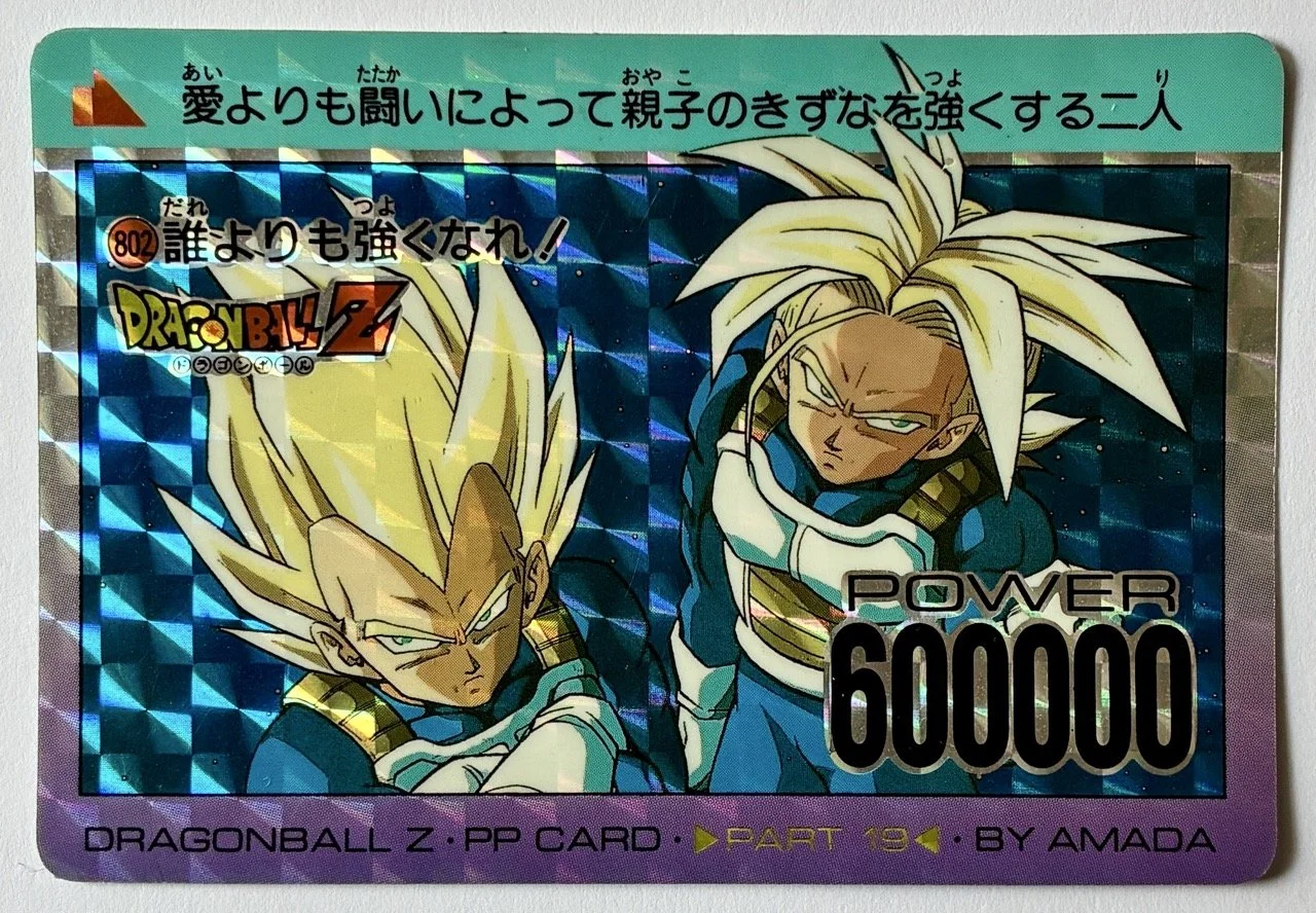 Carte Dragon Ball PP Card 802 (soft)