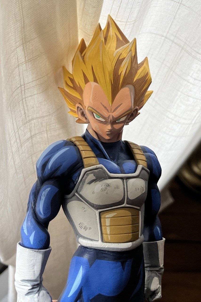 SMSP Vegeta Manga Dimensions