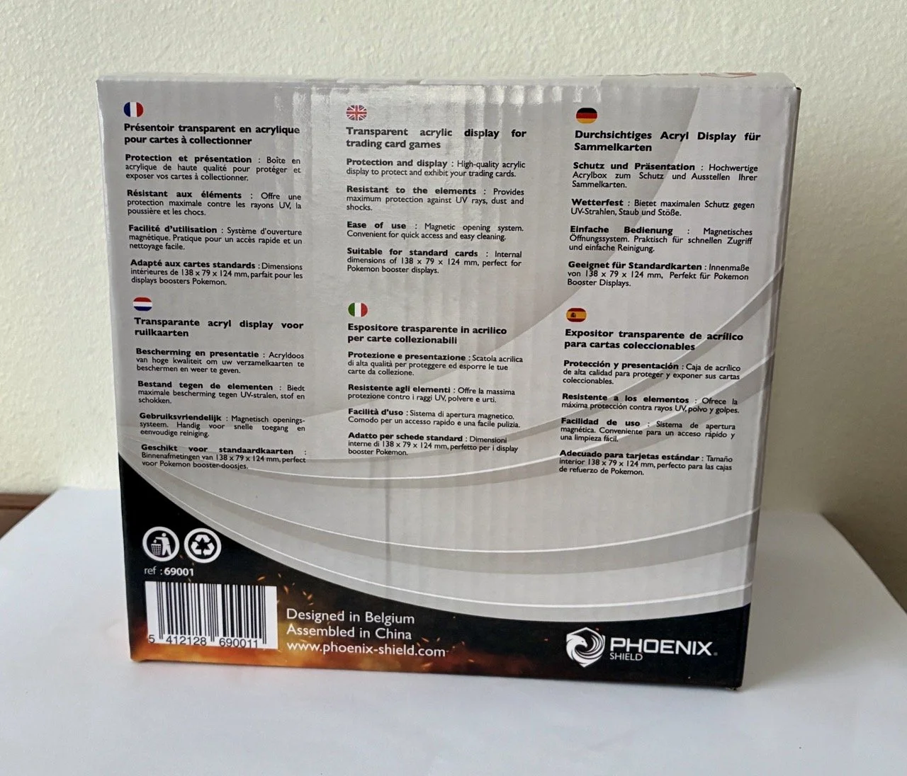 Phoenix Shield - Acrylic Protection pour TCG Booster Box.jpeg