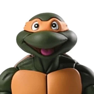 NECA TMNT VHS Pizza Club Michelangelo