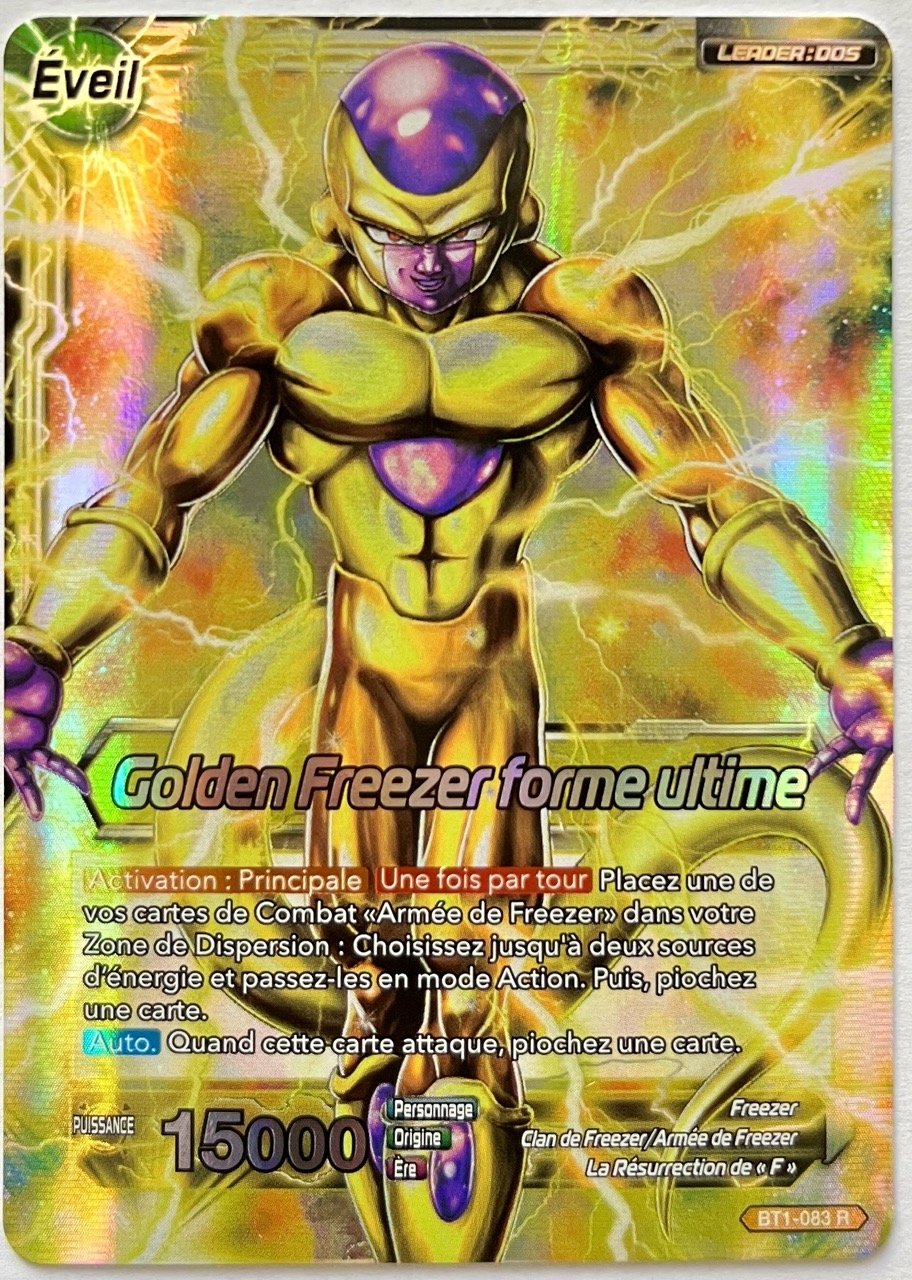Carte à collectionner Dragon Ball Super Card Game BT1-083 R