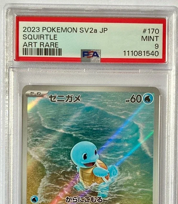 Carte Pokemon SV2a 170/165 Art Rare PSA 9