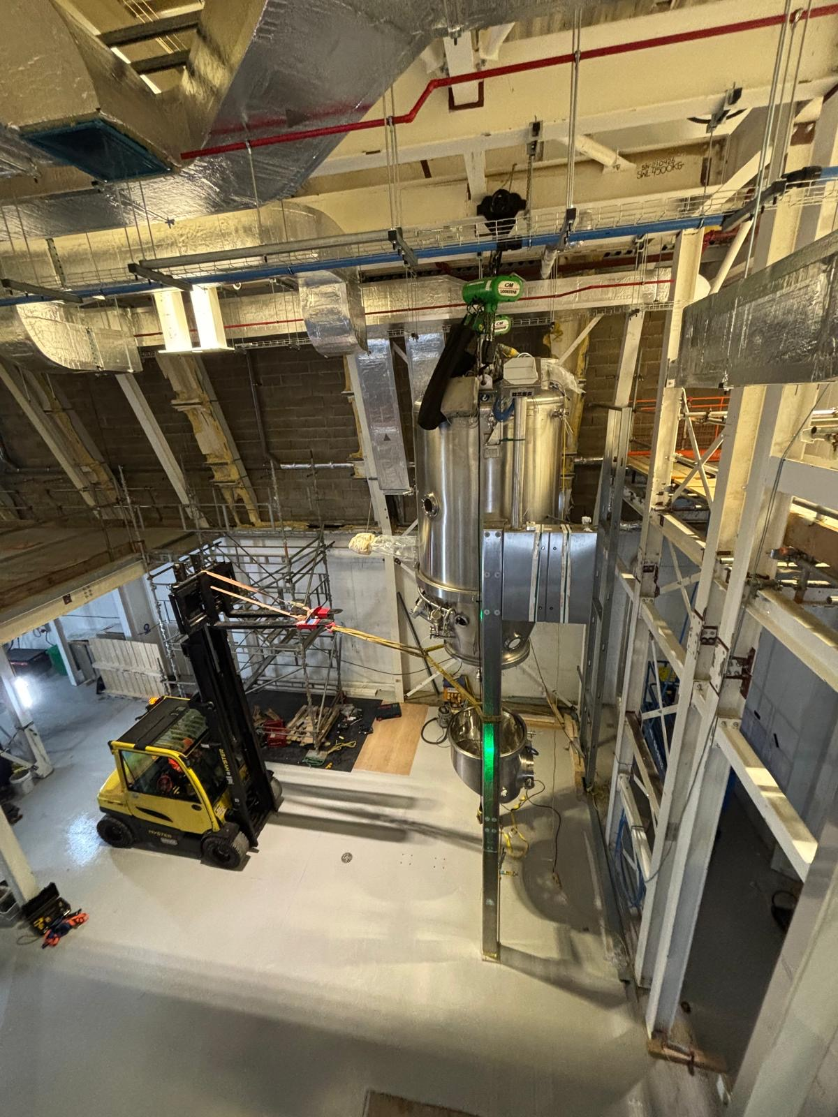 CIS supporting the complex machinery movement