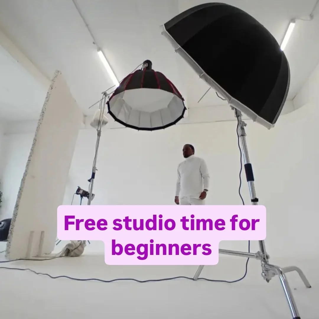 Borrow the Studio 📸

We&rsquo;re planning to run free, beginner-friendly studio sessions a couple of hours each month (dates TBC) for people who are new to studio photography, haven&rsquo;t had the chance to shoot in a studio, or simply want to lear