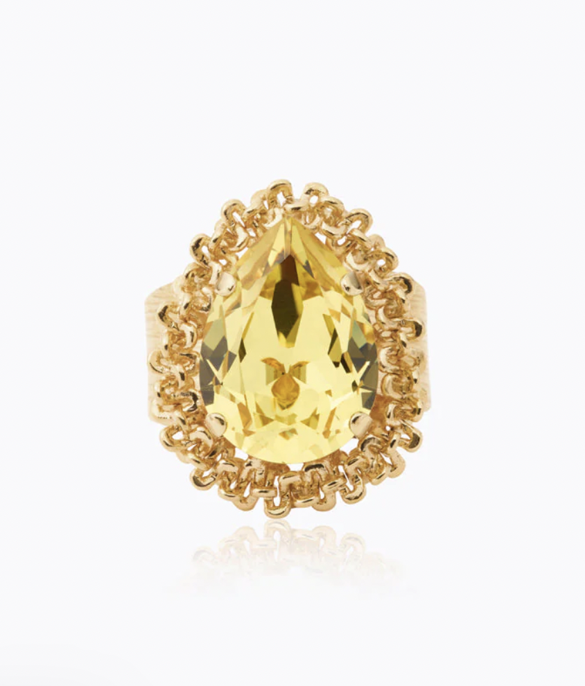 CLASSIC GEMMA YELLOW RING