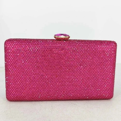 Lexi Sparkle Pink Clutch Fusion Fashion Moycullen
