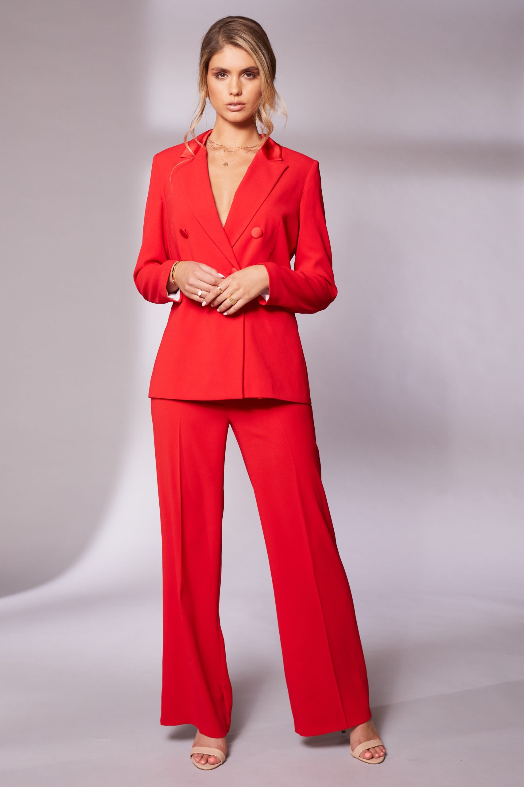 Blue Orange Black Red Yellow Blazer And Pant Suit Women Office Ladies  Business Work Wear Formal 2 Piece Set Jacket And Trouser - Pant Suits -  AliExpress