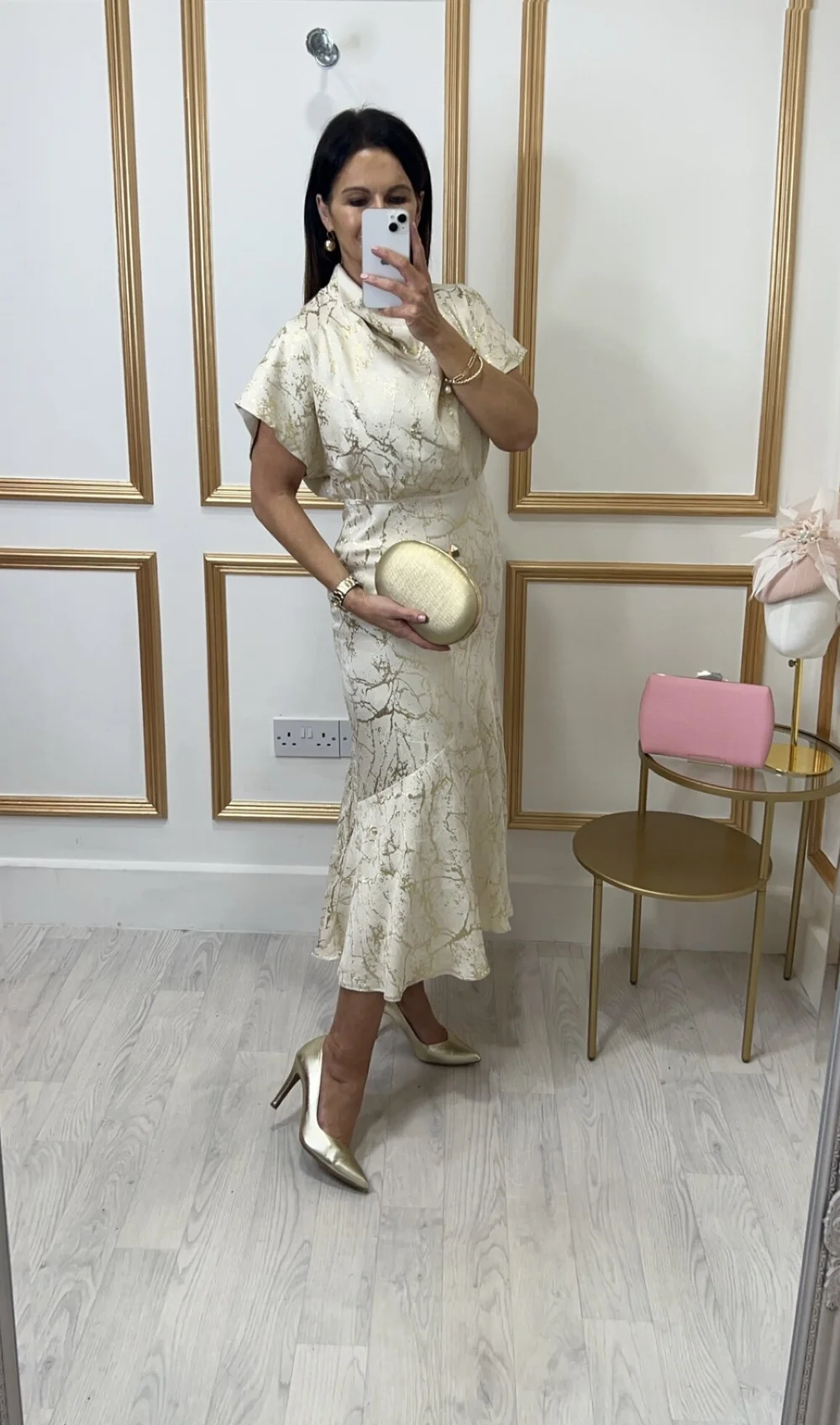 Midi dress fashion top