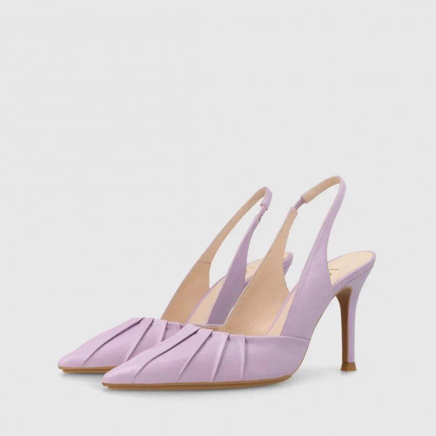 Lavender slingback shoes online