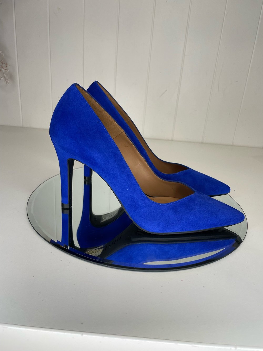 Lodi Blue Heels Ireland Lodi Racon Distressed Patent High Heeled