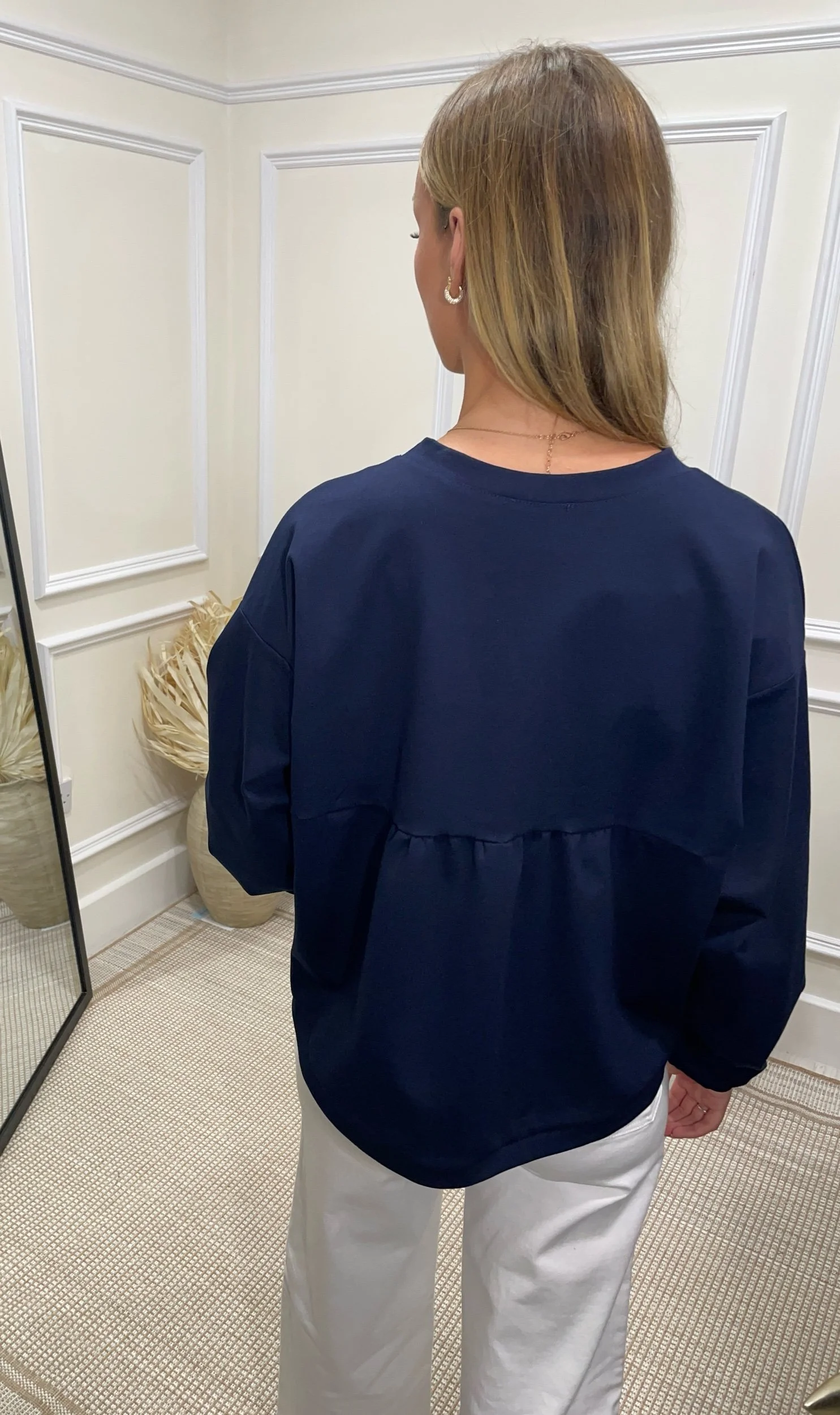 EMILY NAVY JUMPER