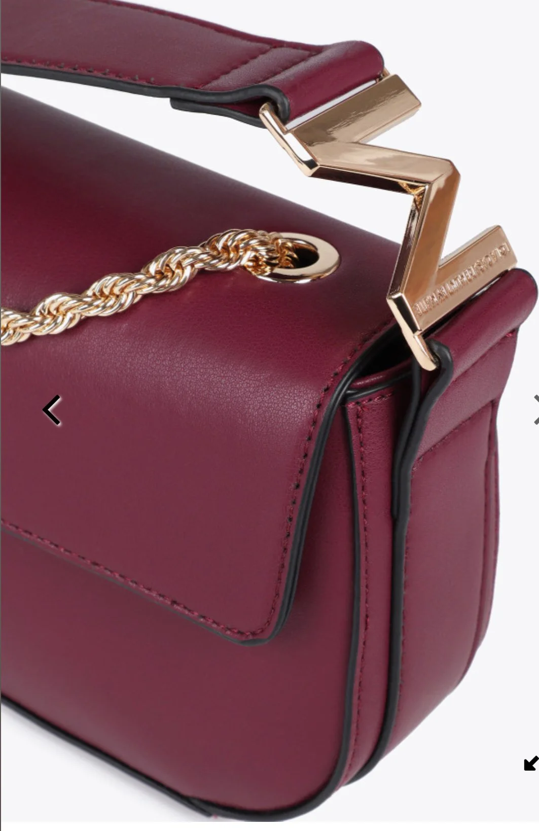 LC BURGUNDY CROSSBODY BAG