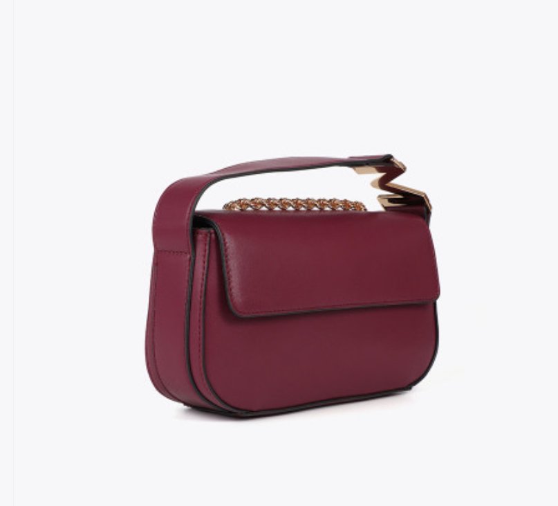 LC BURGUNDY CROSSBODY BAG