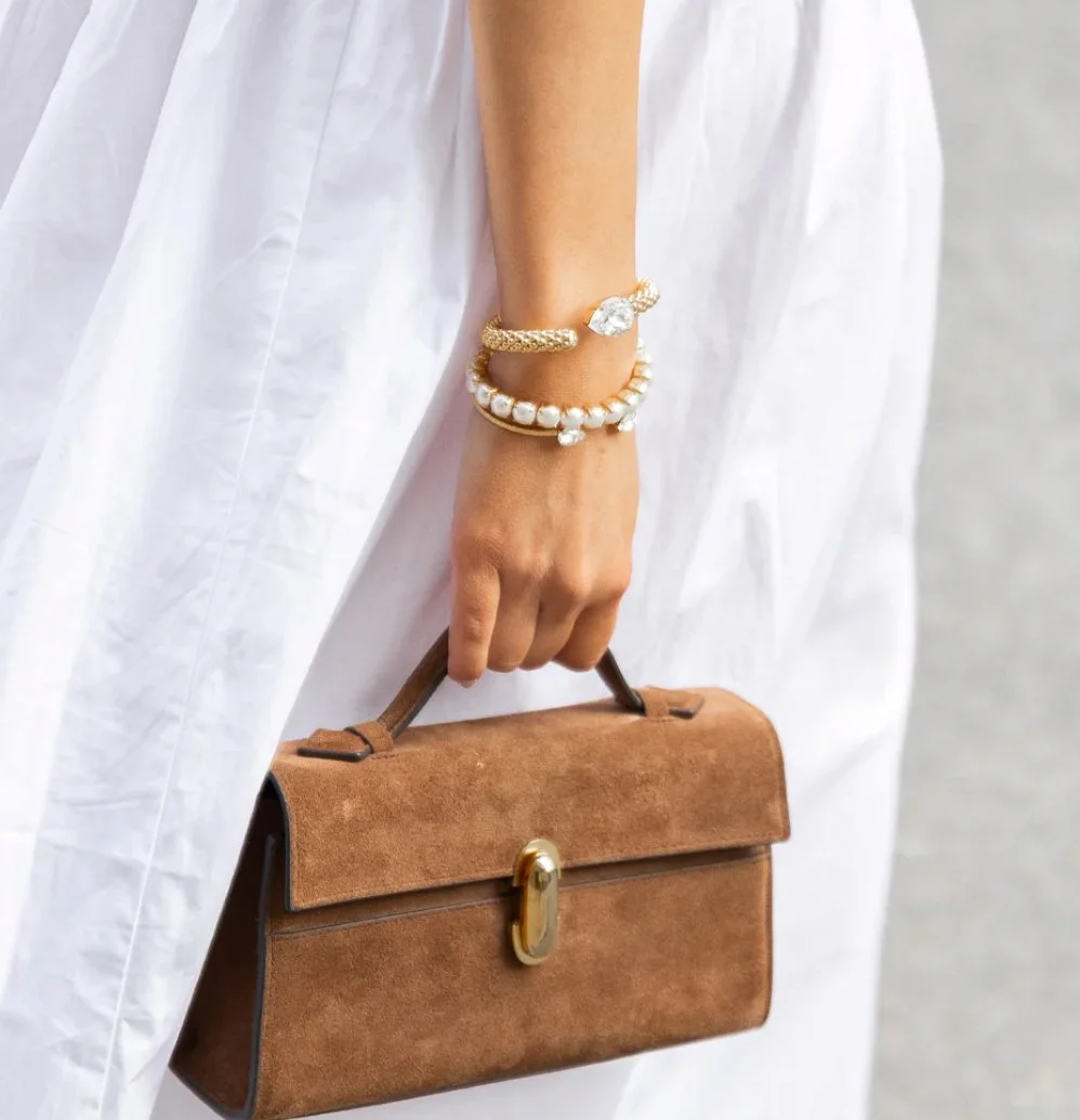 CS GIA STUD PEARL BRACLET