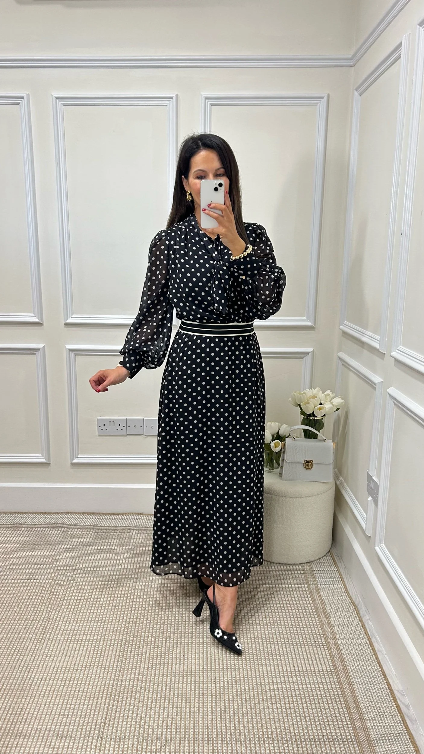 KERRY POLKA DOT DRESS