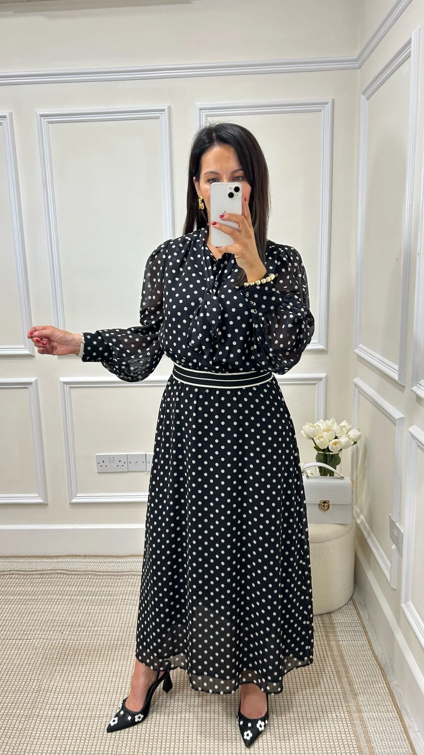 KERRY POLKA DOT DRESS