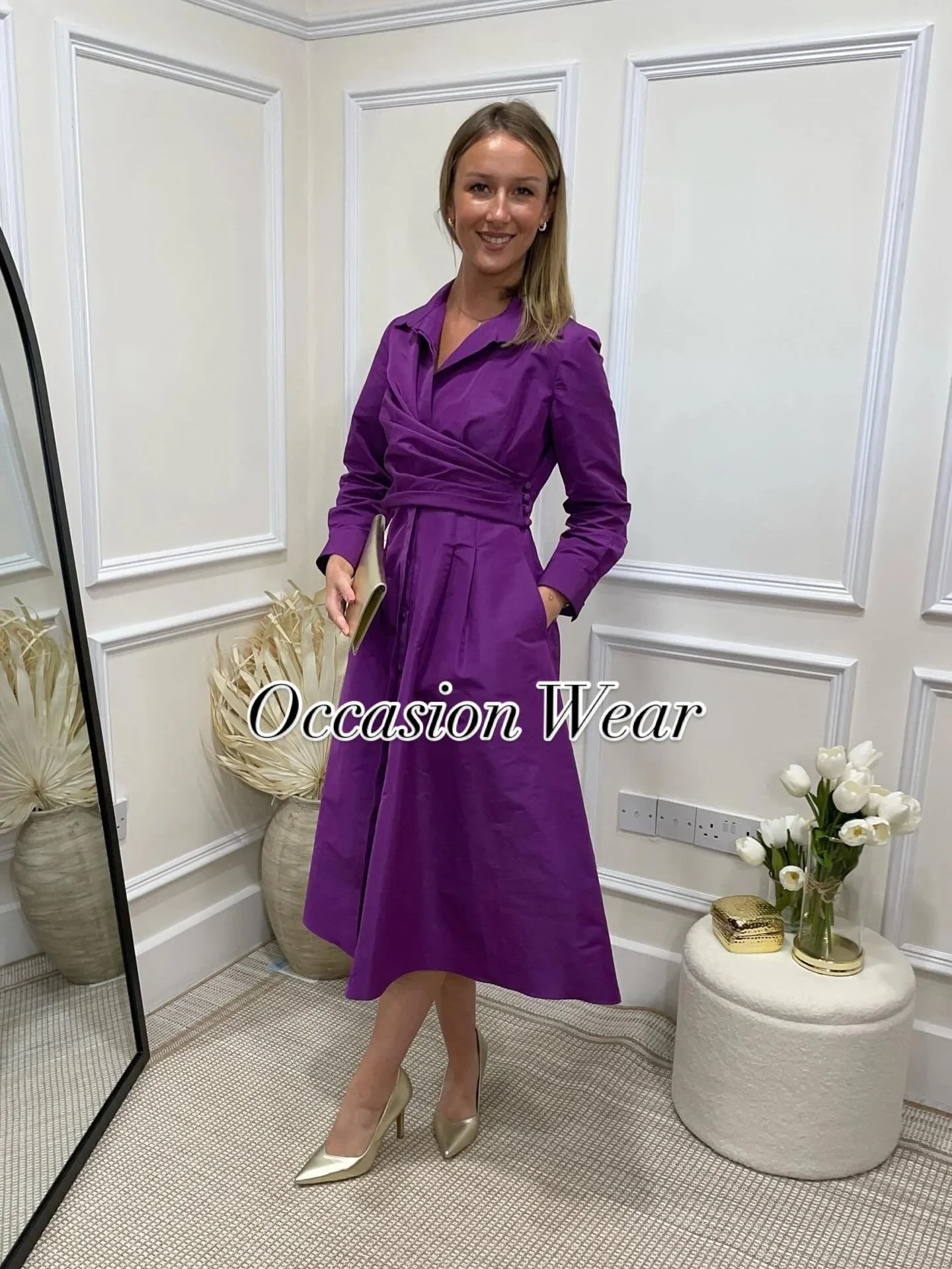 💜 Open at 10am&hellip;.Occasion Wear at the ready.
Free Parking right outside our door. 
Fiona x 
#happymonday #occassionwear