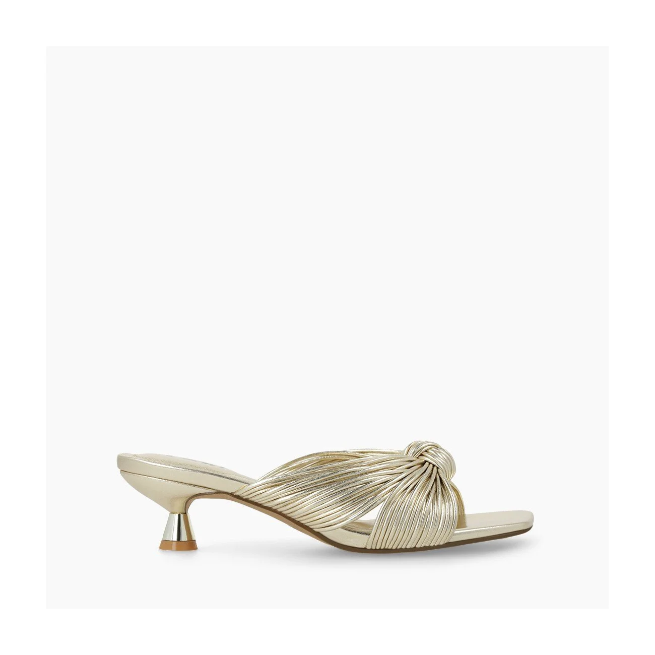LODI ADENIA GOLD LOW HEEL