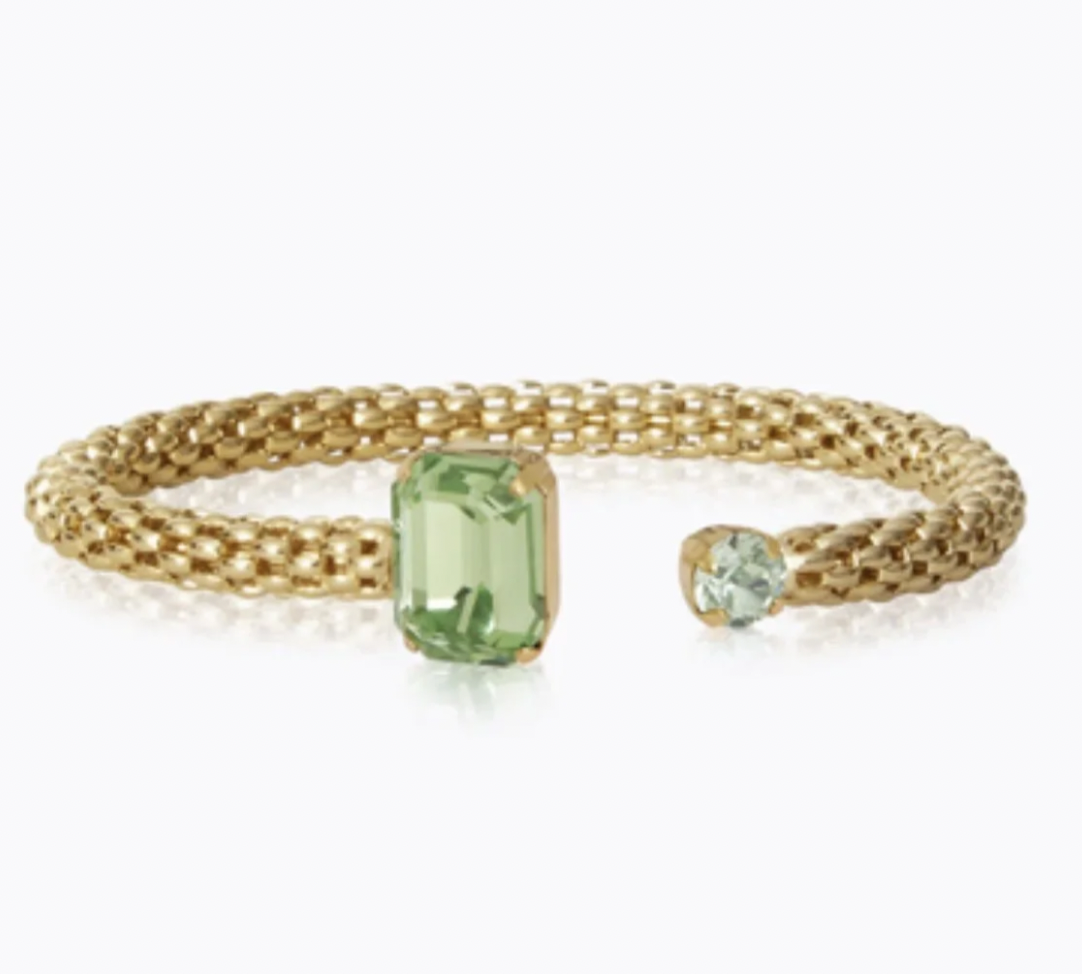 CAROLINE SVEDBOM GREEN DARIA BANGLE