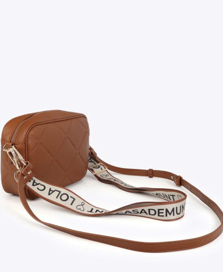 RAINA BROWN MEDIUM CROSSBODY BAG