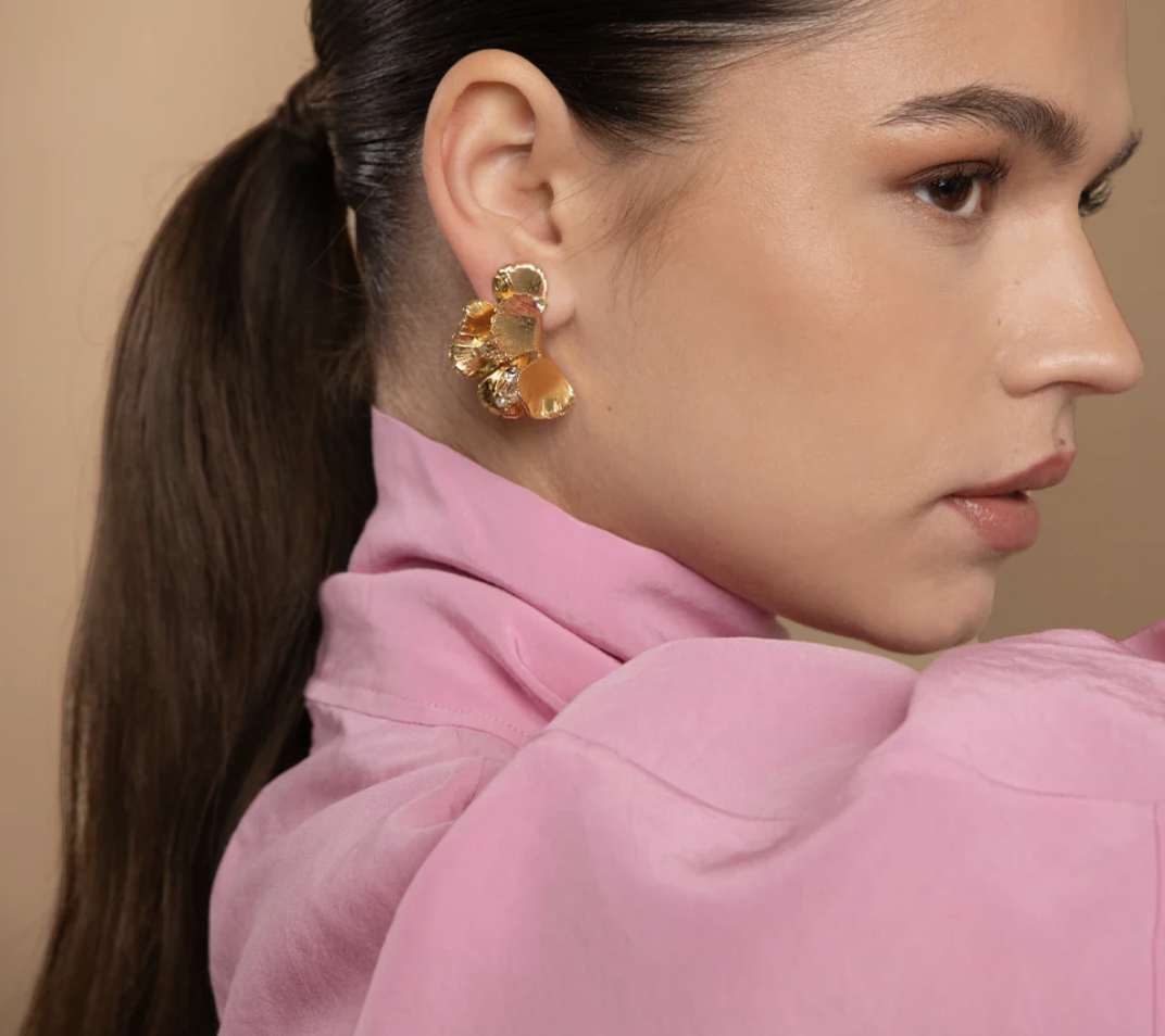 CS Malva Earrings - Crystal