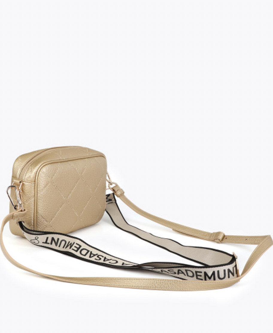 RAINA GOLD MEDIUM CROSSBODY BAG