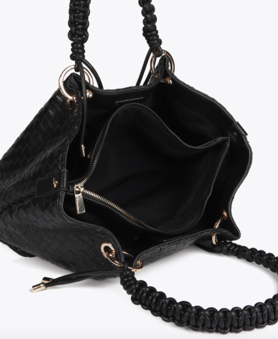 ORLA BLACK LARGE TOTE BAG