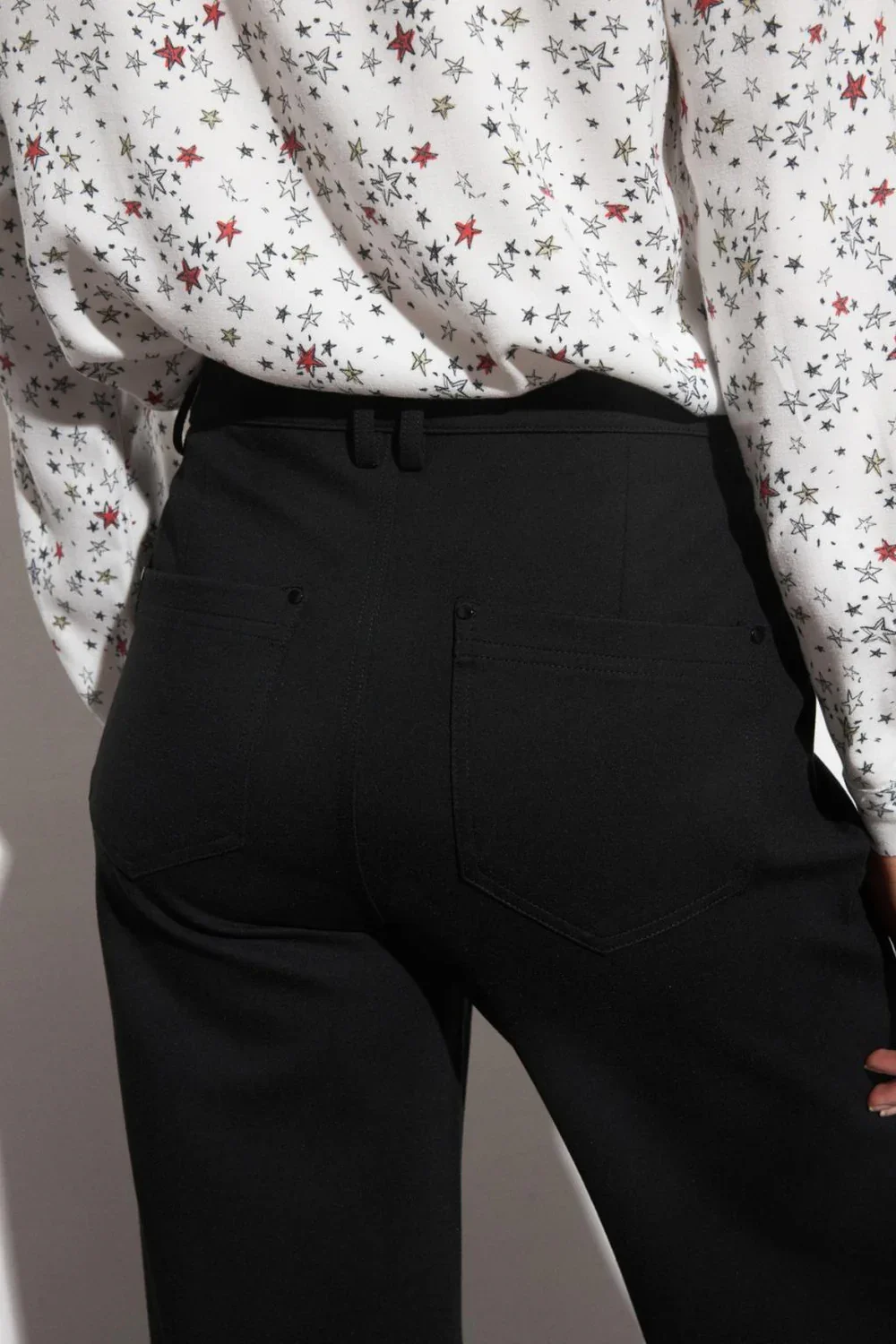 HEATHER BLACK TROUSERS