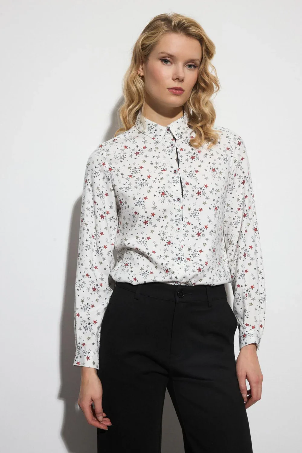 HEATHER BLACK TROUSERS