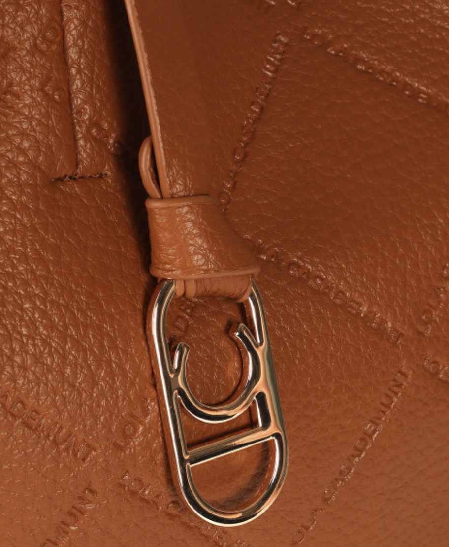 MARIA BROWN LARGE TOTE BAG