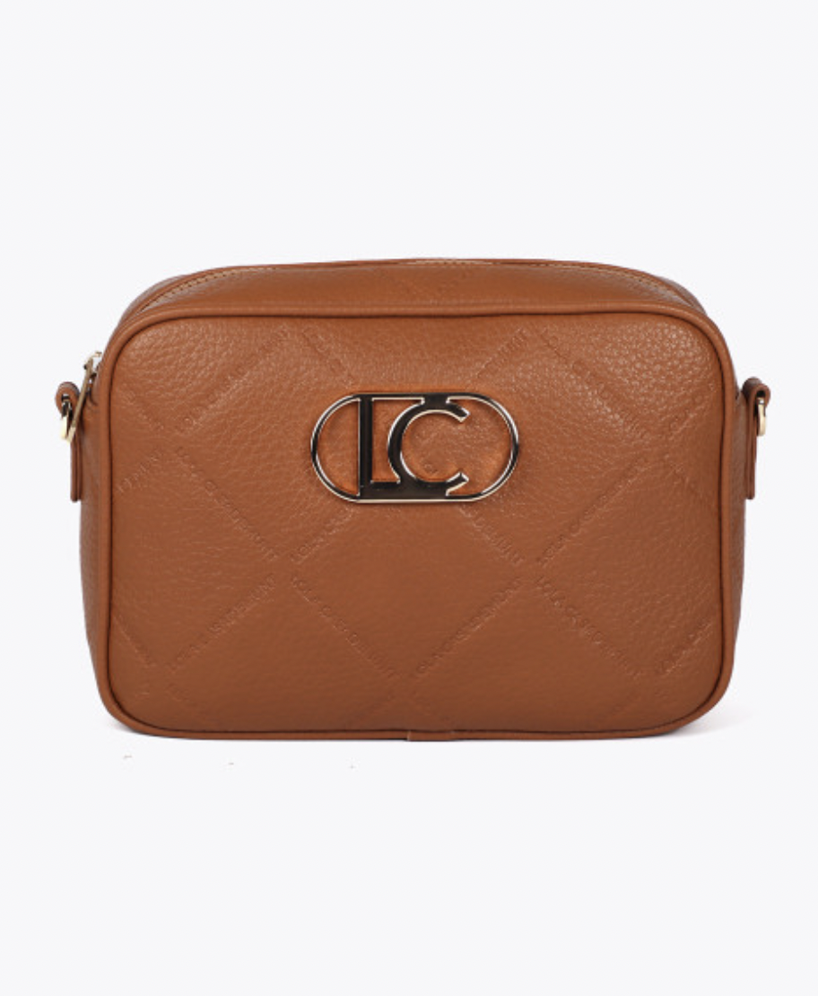 RAINA BROWN MEDIUM CROSSBODY BAG