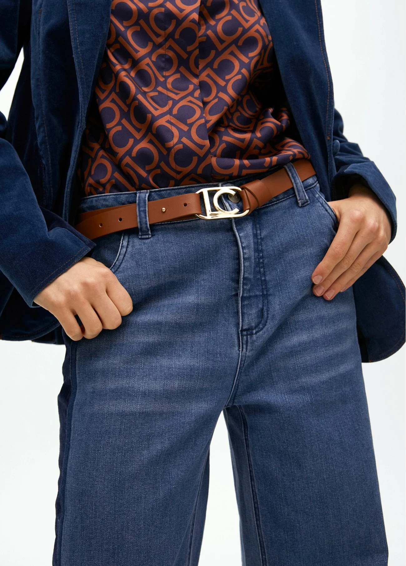 LOLA CASA CAMEL BELT