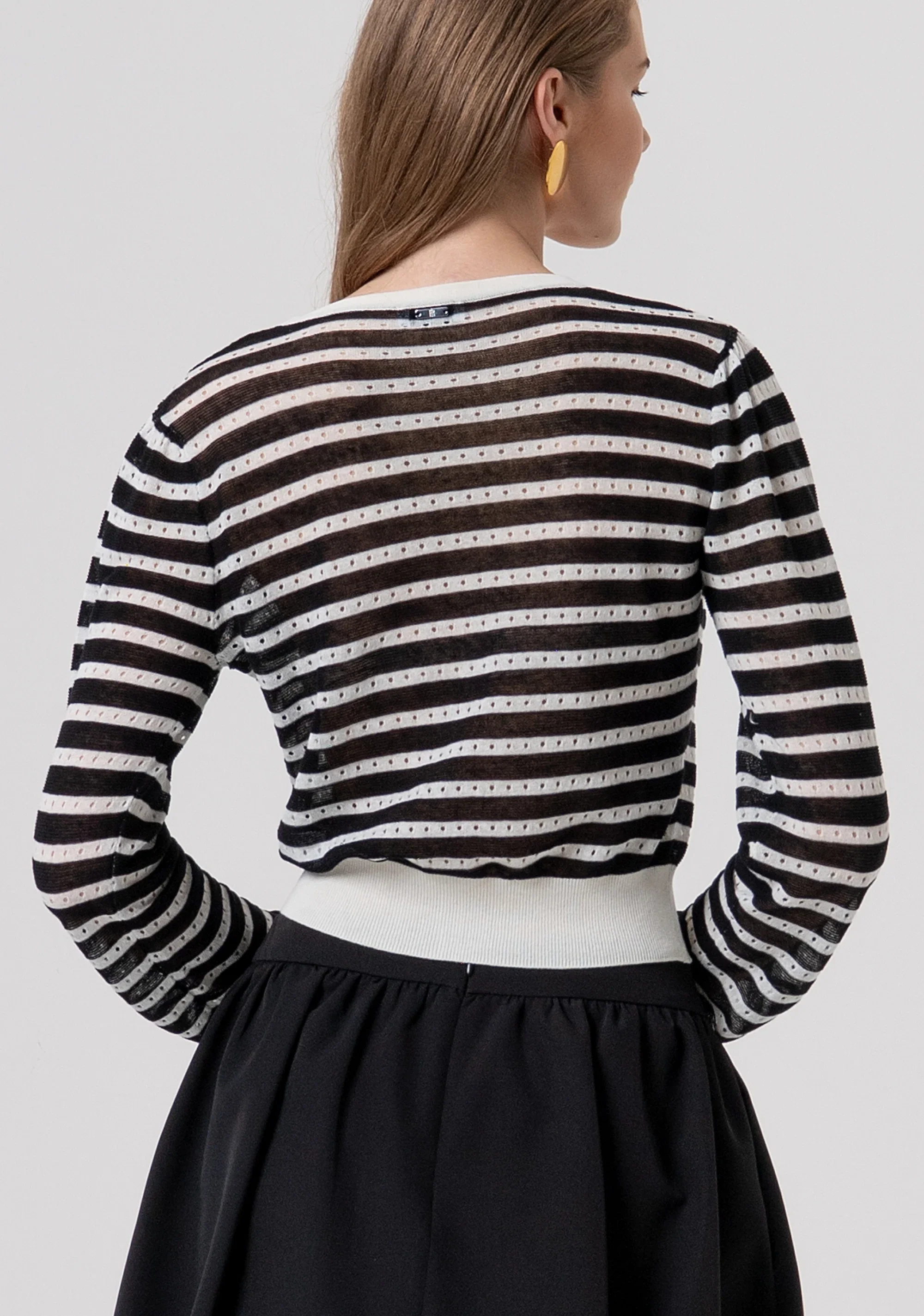 SICILY STRIPED CARDIGAN