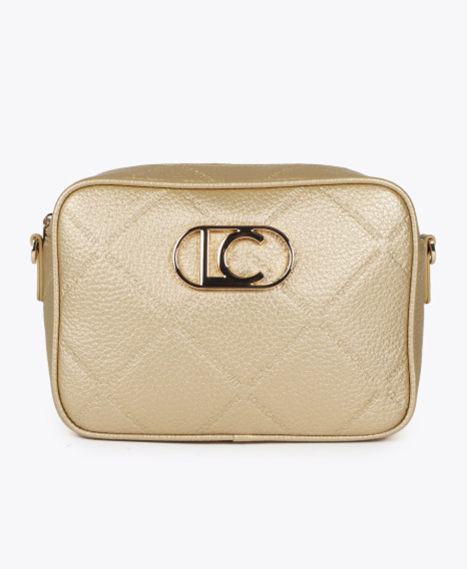 RAINA GOLD MEDIUM CROSSBODY BAG
