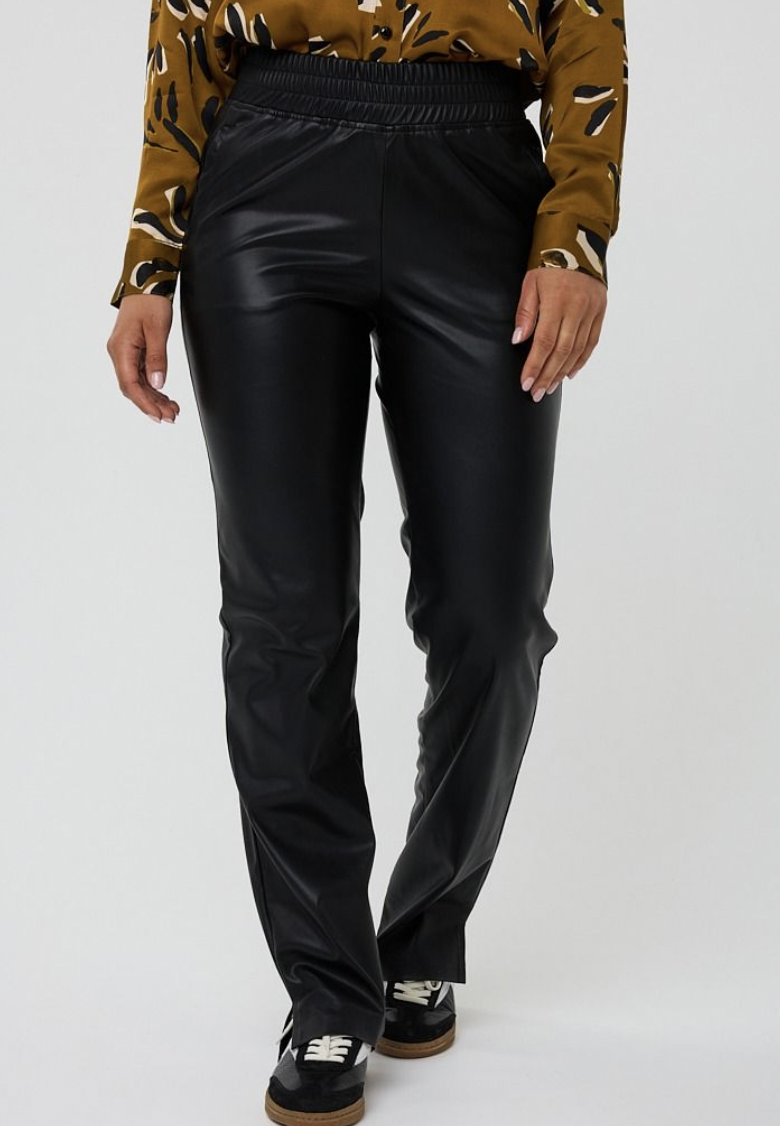 MARGOT BLACK LEATHER PANT