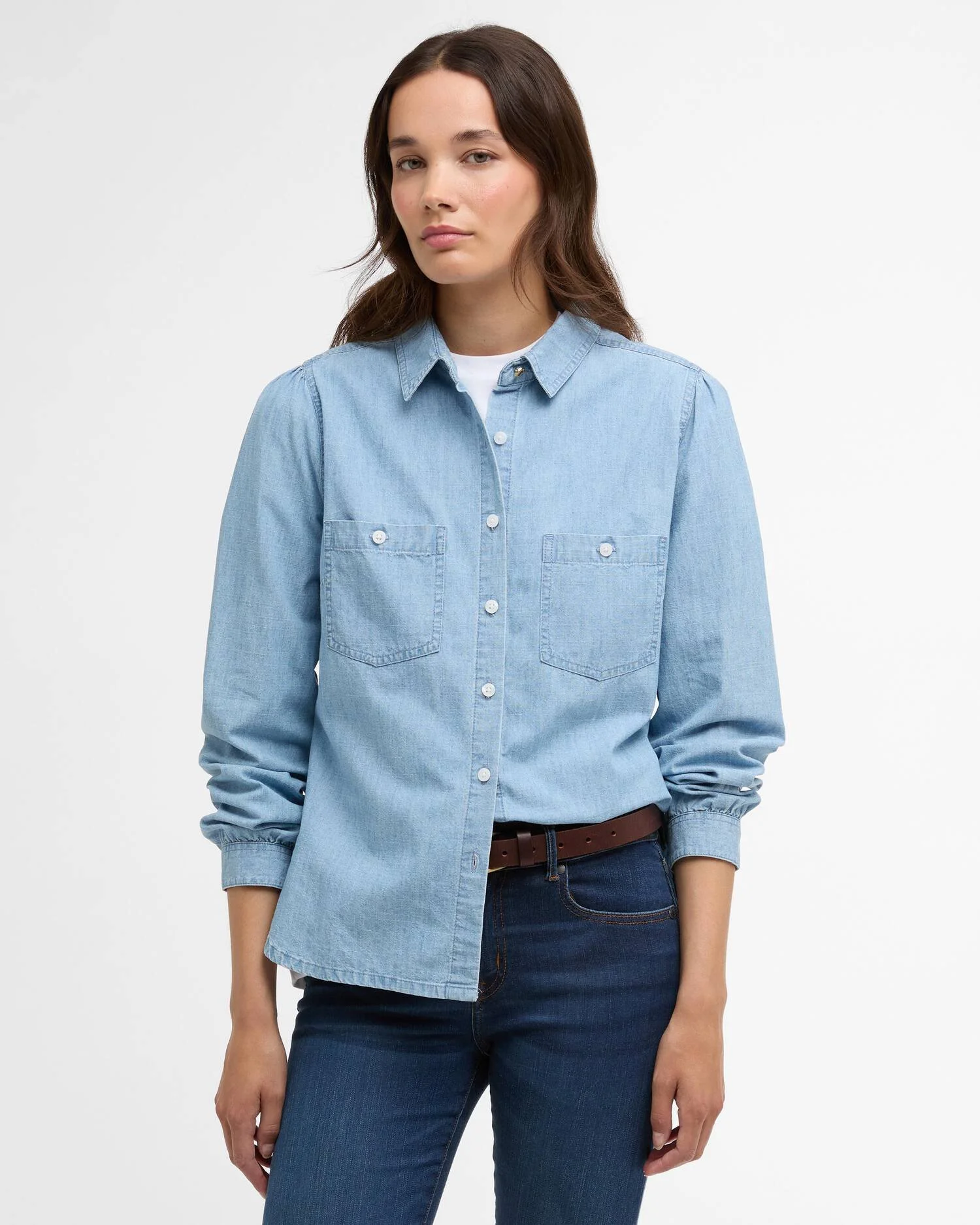 BARBOUR ZARIA BLUE SHIRT