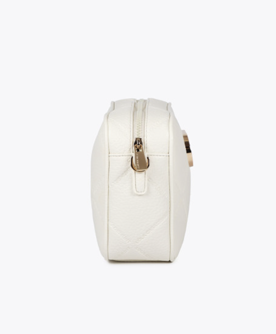 RAINA WHITE MEDIUM CROSSBODY BAG