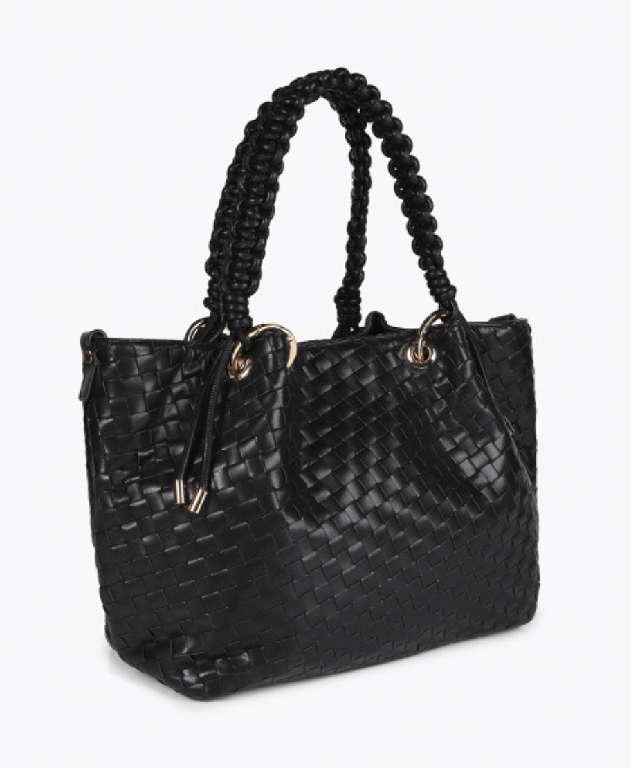 ORLA BLACK LARGE TOTE BAG