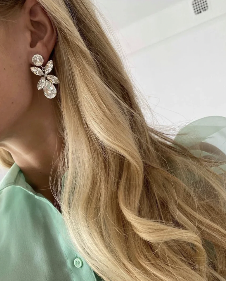 C SVEDBOM DIONE CRYSTAL EARRINGS