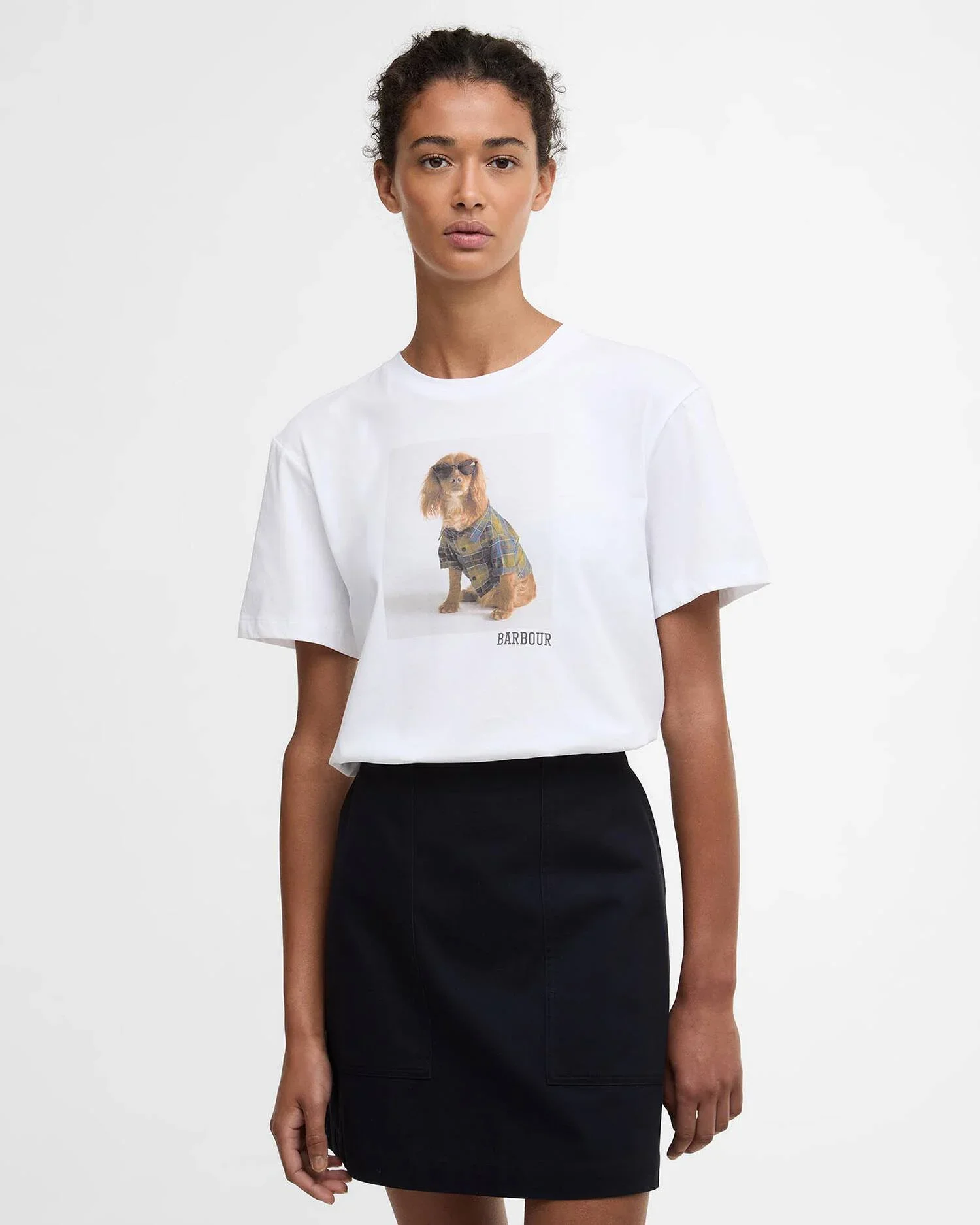 BARBOUR MARINE WHITE T-SHIRT