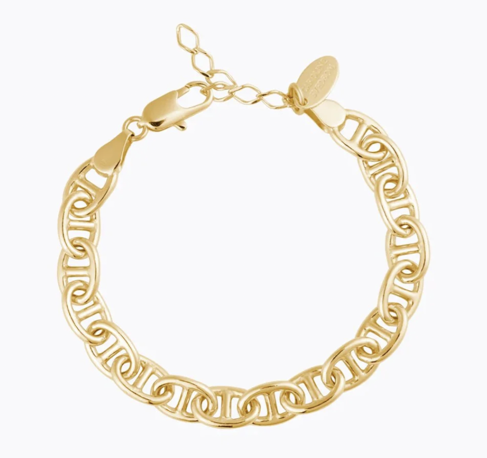 C SVEDBOM BETTY CHAIN GOLD BRACELET