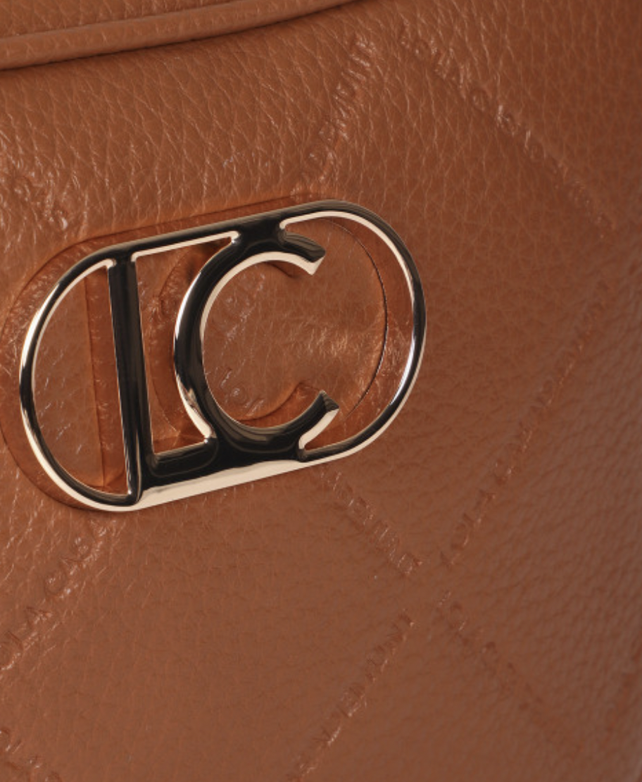 RAINA BROWN MEDIUM CROSSBODY BAG