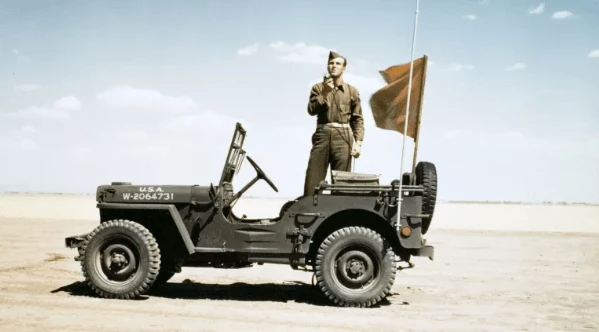My grandfather drove one of these American made jeeps in China.