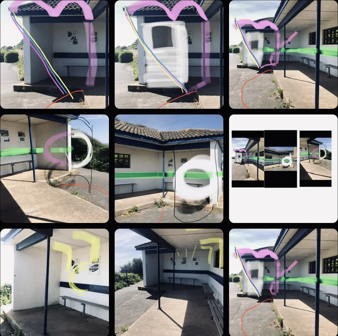 where we live... we can use our imagination, try out different colours, even learn 3d graphic apps....as we travel on our journies of discovery...